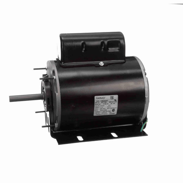 Century Direct Drive Fan Motor, 1/2 HP, 1 Ph, 60 Hz, 115/230 V, F48Z Frame, TEAO - C039A