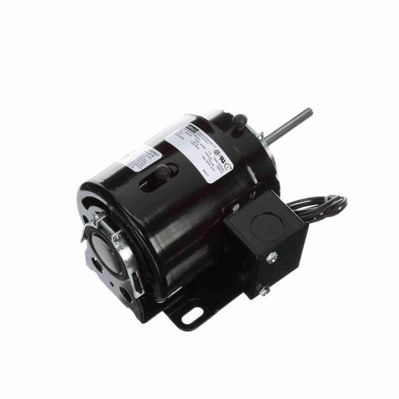 Fasco Fan and Blower Motor, 1/15 HP, 1 Ph, 60 Hz, 115 V, 1550 RPM, 1 Speed, 3.3" Diameter, TEAO - D238