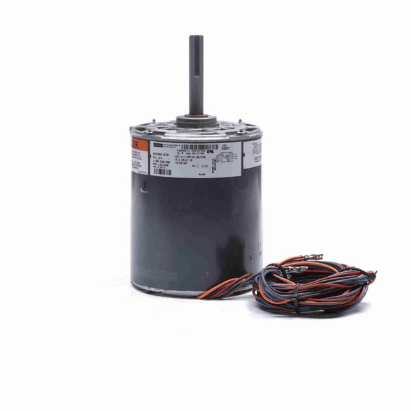 Fasco OEM Replacement Motor, 1-3/4 HP, 1 Ph, 60 Hz, 208-230/460 V, 1125/950 RPM, 1 Speed, 48 Frame, OAO - D2851