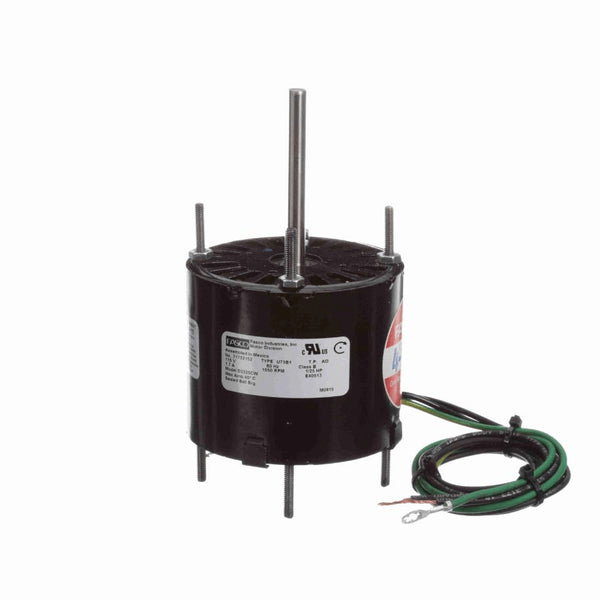 Fasco Ventilation Motor, 1/25 HP, 1 Ph, 60 Hz, 115 V, 1550 RPM, 1 Speed, 3.3" Diameter, OAO - D3325CW