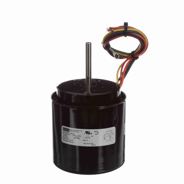 Fasco Ventilation Motor, 1/20 HP, 1 Ph, 60 Hz, 115/230 V, 1550 RPM, 1 Speed, 3.3" Diameter, OAO - D419