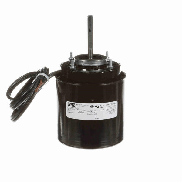 Fasco Refrigeration Motor, 1/20 HP, 1 Ph, 60 Hz, 208/230 V, 1550 RPM, 1 Speed, 3.3" Diameter, OAO - D470