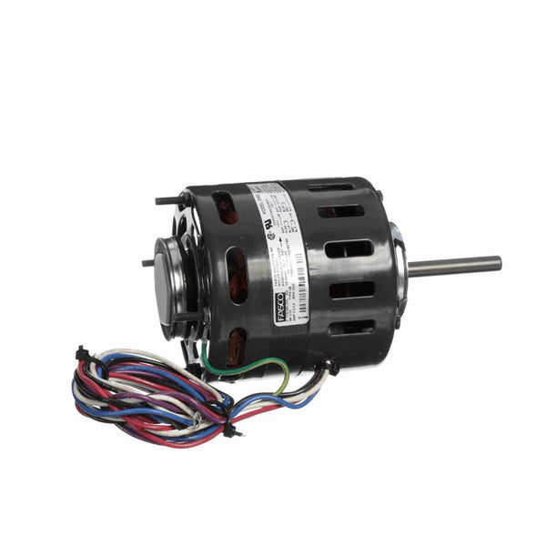 Fasco Refrigeration Motor, 1/15 HP, 1 Ph, 60 Hz, 115/208-230 V, 1550 RPM, 1 Speed, 4.4" Diameter, OAO - D482