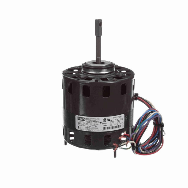 Fasco Condenser Fan Motor, 1/15 HP, 1 Ph, 60 Hz, 115/208-230 V, 1050 RPM, 1 Speed, 42 Frame, OAO - D493