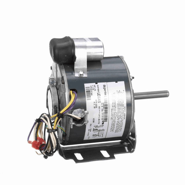 Fasco Unit Heater Motor, 1/6 HP, 1 Ph, 60 Hz, 115 V, 1625 RPM, 1 Speed, 48 Frame, TEAO - D736