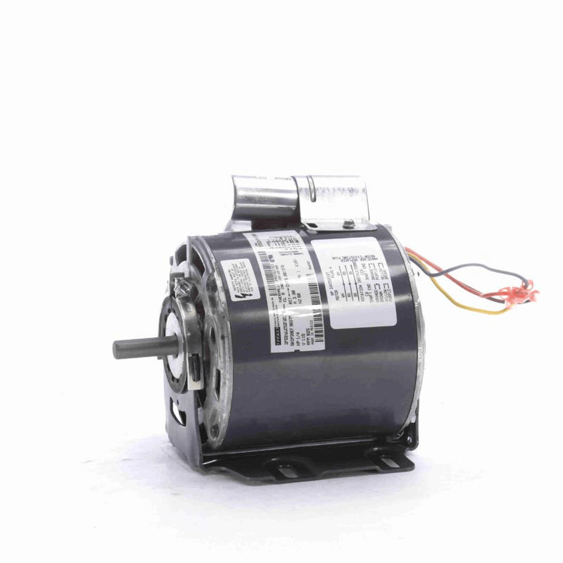 Fasco OEM Replacement Motor, 1/4 HP, 1 Ph, 60 Hz, 115 V, 825 RPM, 1 Speed, 48 Frame, OAO - D829