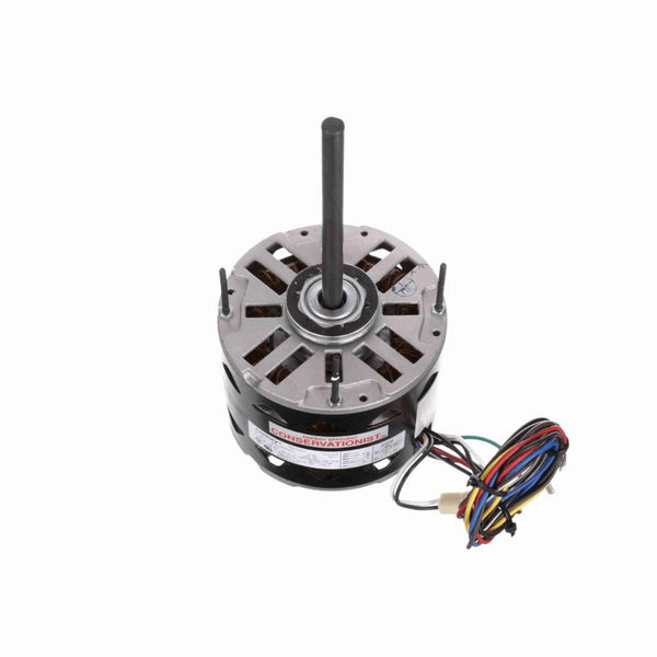 Century Fan and Blower Motor, 1/3 HP, 1 Ph, 60 Hz, 115 V, 1075 RPM, 3 Speed, 48 Frame, OPEN - DL1036