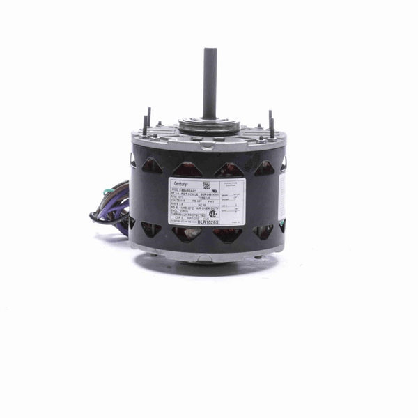 Century Fan and Blower Motor, 1/4 HP, 1 Ph, 60 Hz, 115 V, 1075 RPM, 1 Speed, 48 Frame, OPEN - DLR1026S