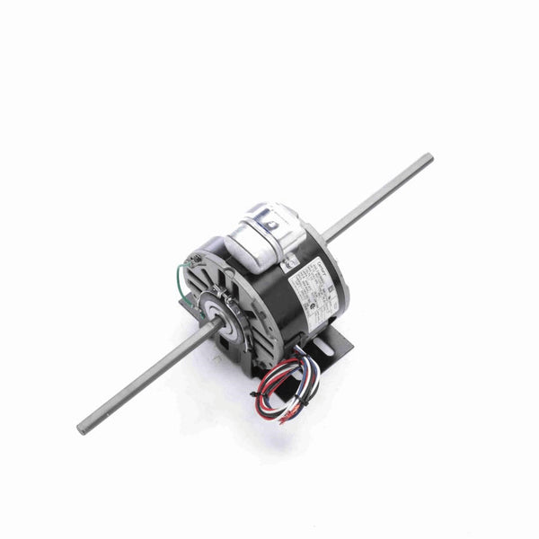 Century Fan Coil & Air Conditioner Motor, 1/6 HP, 1 Ph, 60 Hz, 115 V, 1075 RPM, 3 Speed, 48 Frame, SEMI ENCLOSED - DSB1016