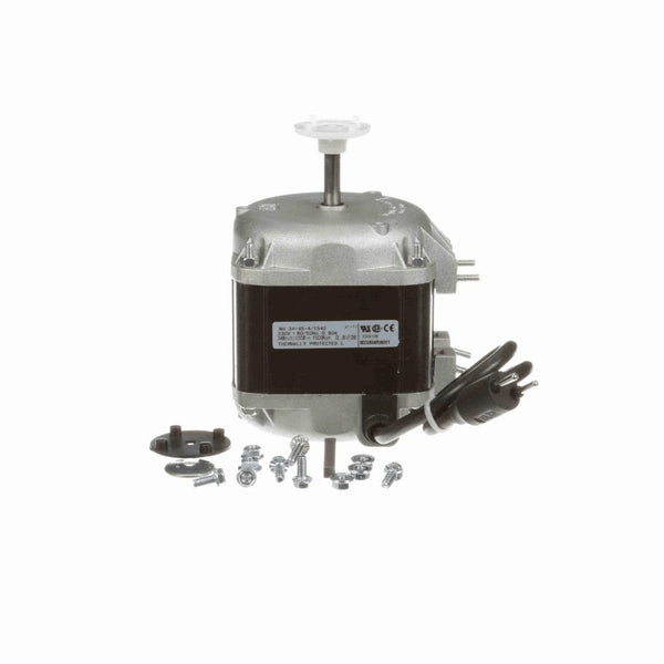 Elco Refrigeration Motor, 1 Ph, 60 Hz, 230 V, 1550 RPM, UNIT BEARING Frame, TEAO - EC34W230V1542