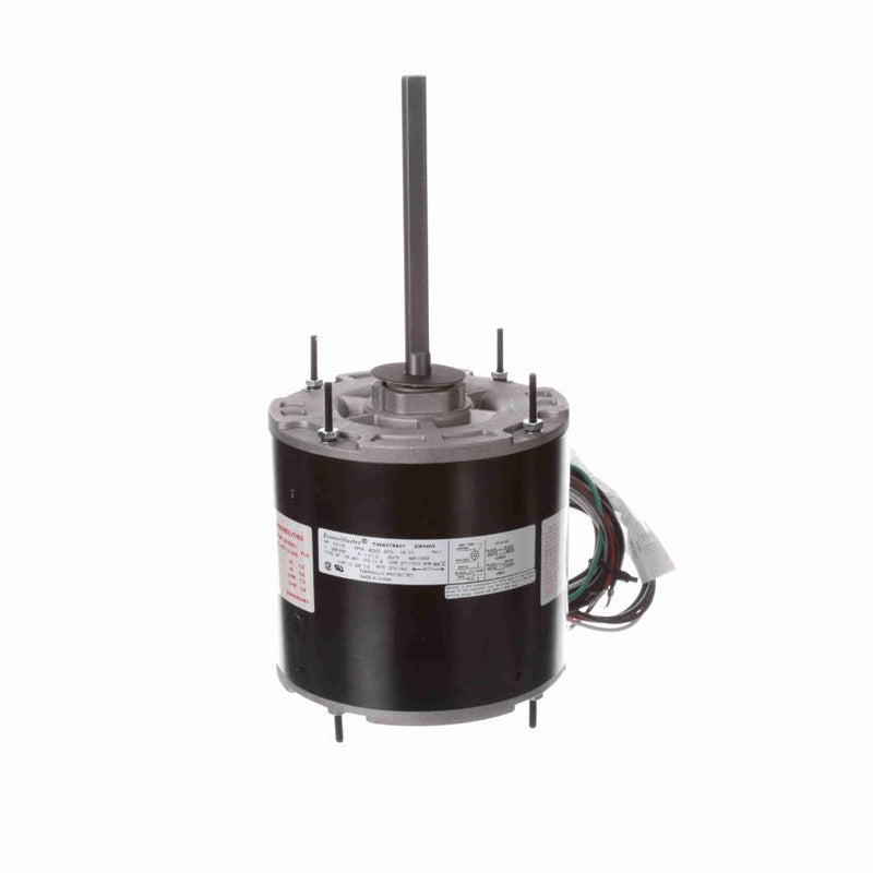 Century ECONOMASTERÂ® Condenser Fan Motor, 1/3, 1/5 HP, 1 Ph, 60 Hz, 208-230 V, 825 RPM, 2 Speed, 48 Frame, ENCLOSED - EM3469