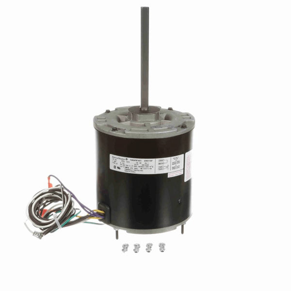 Century PRO-E SERIESÂ® Condenser Fan Motor, 3/4 HP, 1 Ph, 60 Hz, 460 V, 1075 RPM, 1 Speed, 48 Frame, TEAO - EM3739F