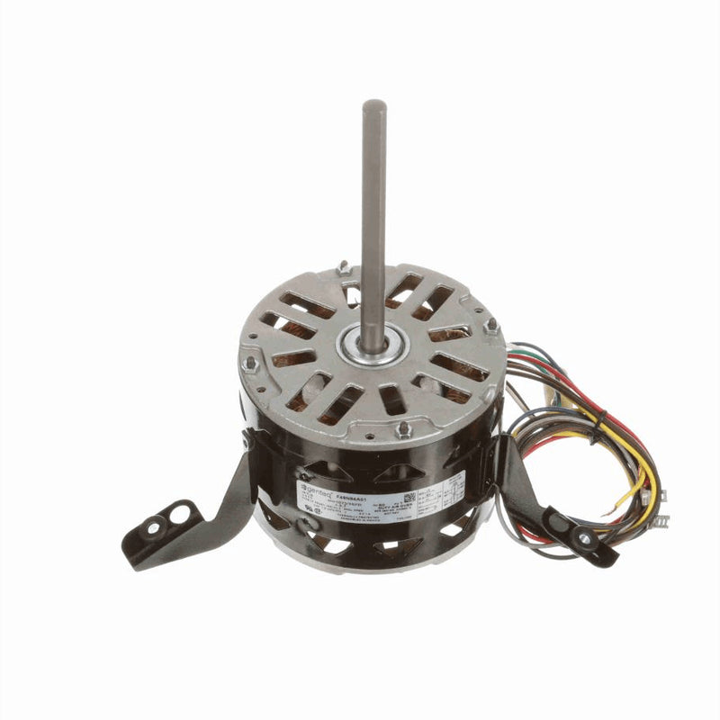 Century Fan Coil & Air Conditioner Motor, 1/4 HP, 1 Ph, 60 Hz, 115 V, 1075 RPM, 3 Speed, 48 Frame, OPEN - FML1026