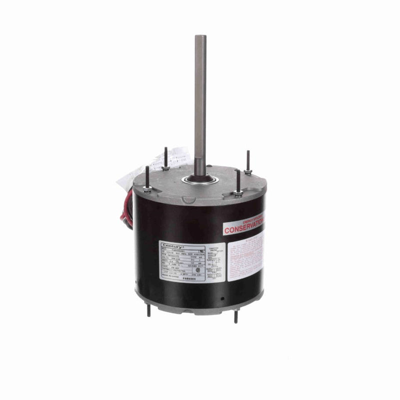 Century MASTERFITâ„¢ Condenser Fan Motor, 1/3-1/6 HP, 1 Ph, 60 Hz, 208-230 V, 1075 RPM, 2 Speed, 48 Frame, TEAO - FSE6000