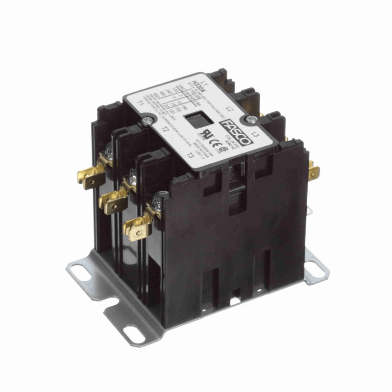 Fasco Contactor 3 Pole, 30 Amps, 24 Volts - H330A