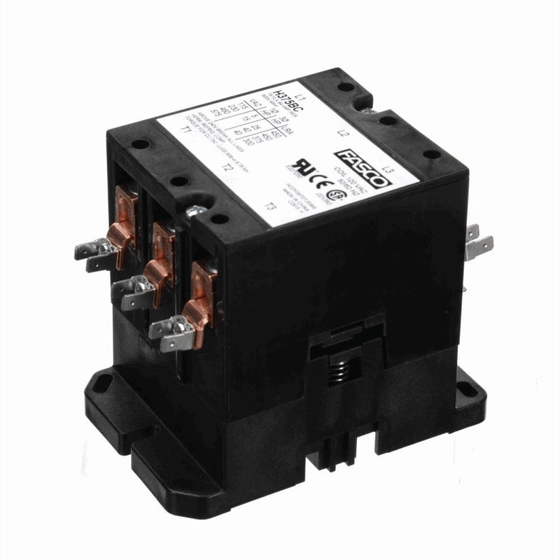 Fasco Contactor 3 Pole, 75 Amps, 120 Volts - H375BC