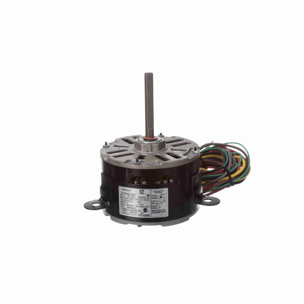 Century OEM Replacement Motor, 1/5 HP, 1 Ph, 60 Hz, 208-230 V, 1050 RPM, 2 Speed, 48 Frame, SEMI ENCLOSED - OCA10206A