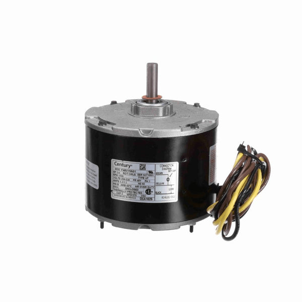 Century OEM Replacement Motor, 1/4 HP, 1 Ph, 60 Hz, 208-230 V, 1100 RPM, 1 Speed, 48 Frame, ENCLOSED - OCA1026