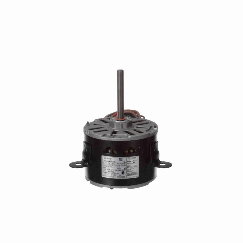 Century OEM Replacement Motor, 1/4 HP, 1 Ph, 60 Hz, 208-230 V, 1075 RPM, 2 Speed, 48 Frame, SEMI ENCLOSED - OCB1026A