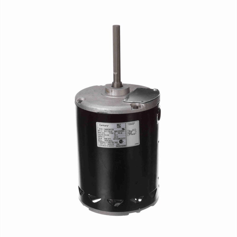 Century OEM Replacement Motor, 1/2 HP, 1 Ph, 60 Hz, 208-230 V, 1075 RPM, 1 Speed, 48 Frame, OAO - OCD1056