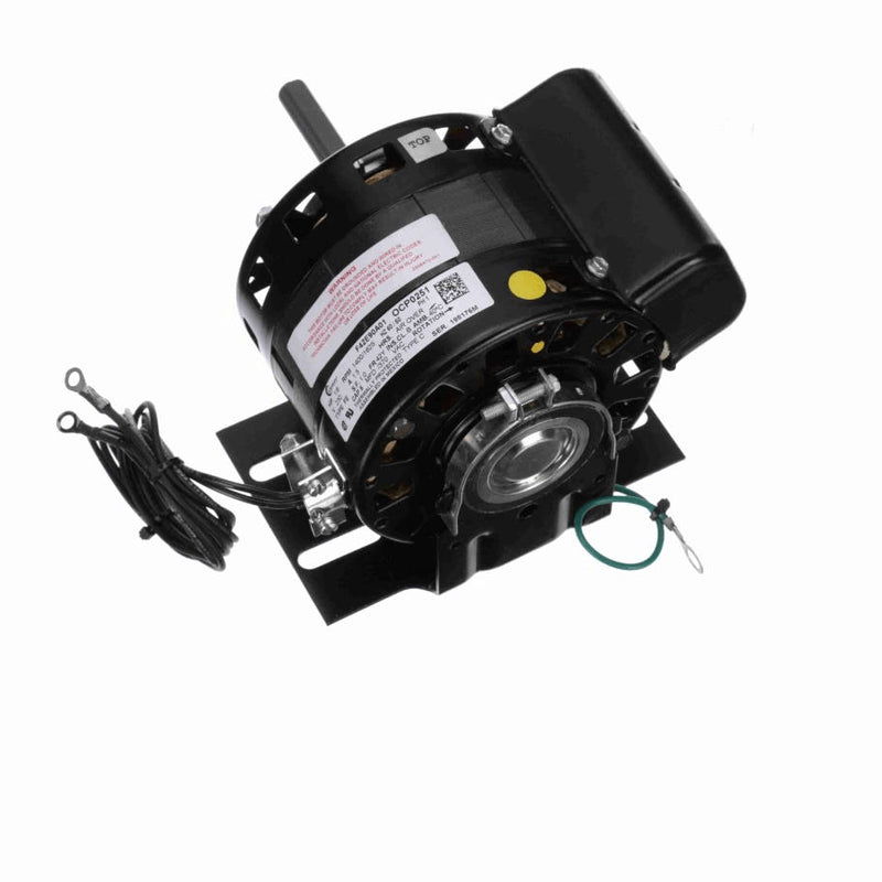 Century OEM Replacement Motor, 1/6 HP, 1 Ph, 60 Hz, 230 V, 1400/1625 RPM, 1 Speed, 42 Frame, OPEN - OCP0251