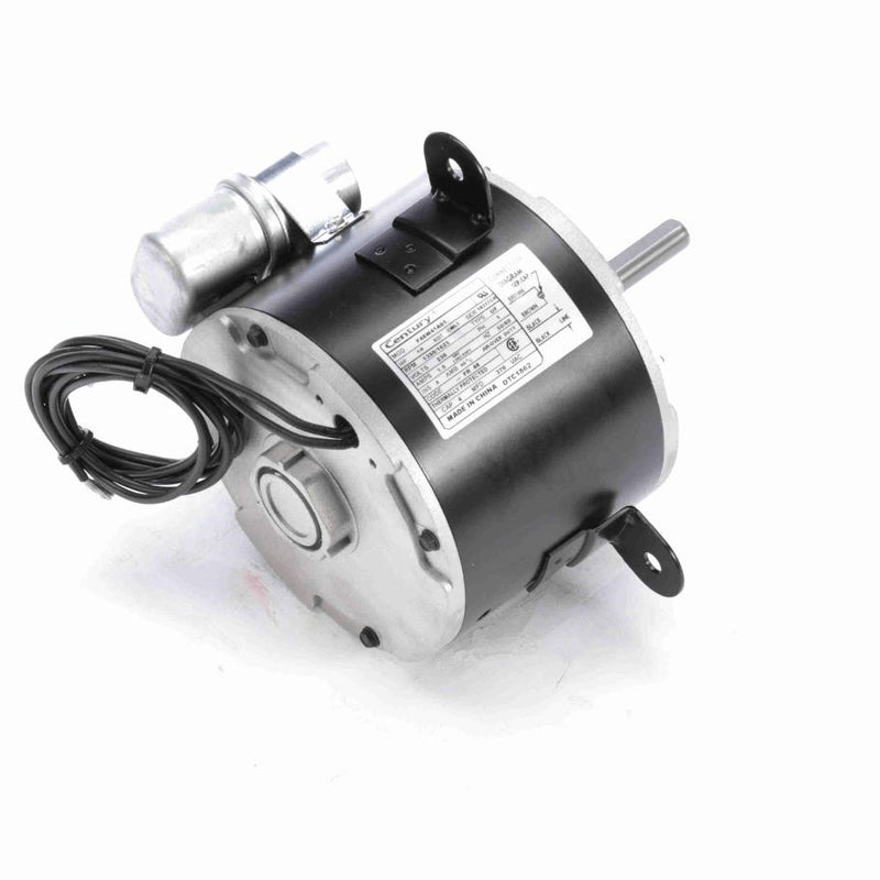 Century OEM Replacement Motor, 1/4 HP, 1 Ph, 60/50 Hz, 230 V, 1350/1625 RPM, 1 Speed, 48 Frame, SEMI ENCLOSED - OTC1862